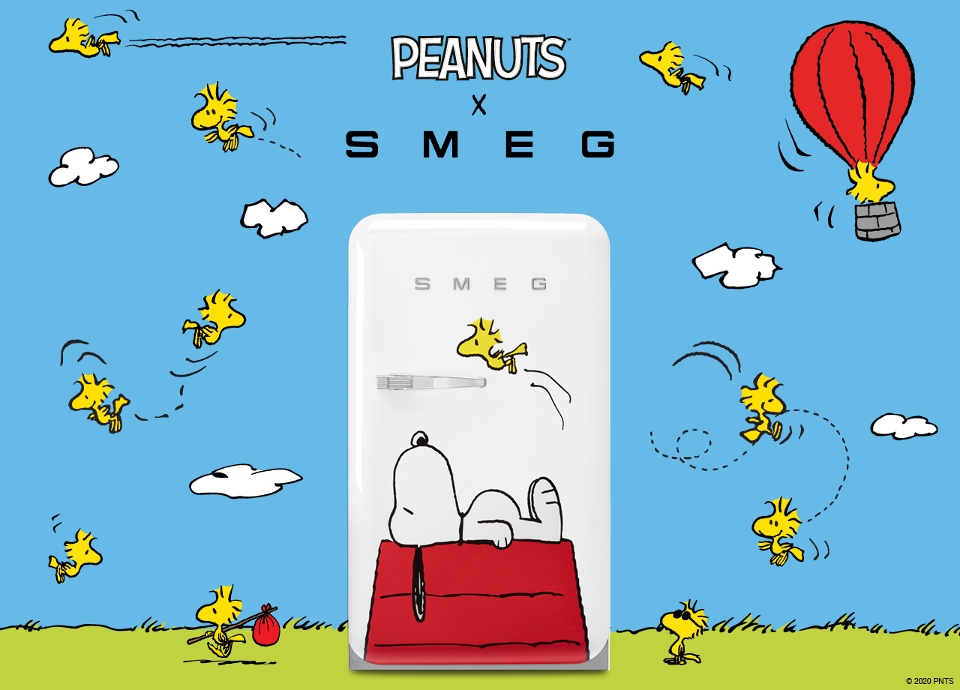 Smeg & Peanuts comemoram os 70 anos do Snoopy