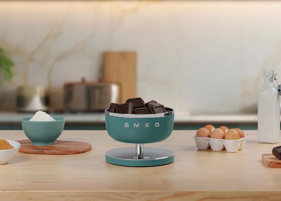 A nova balança de cozinha Smeg