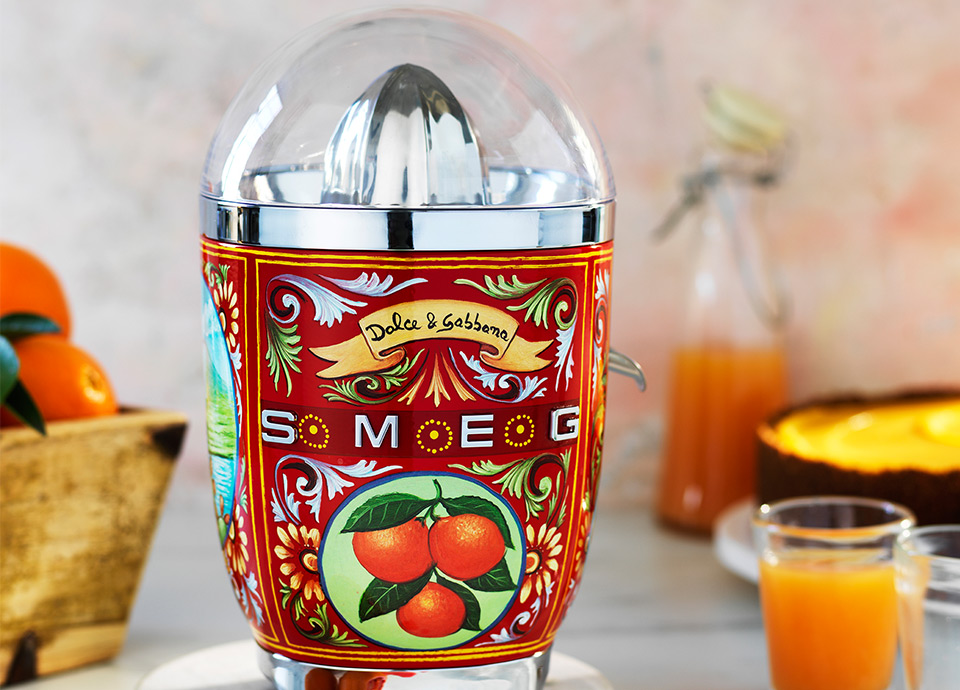Smeg dolce & gabbana citrus juicer hot sale