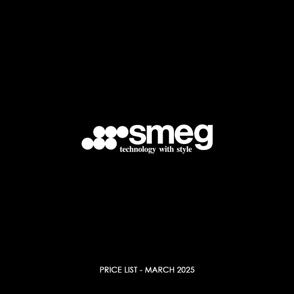 Smeg Large Appliances Pricelist March 2025