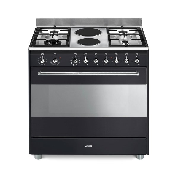 Smeg cookers with mixed hob