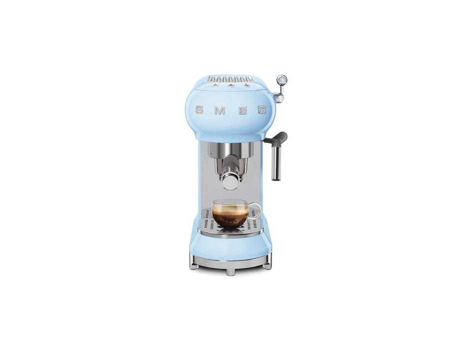 smeg pastel blue ECF01