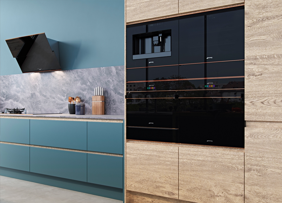 Smeg built in vertically