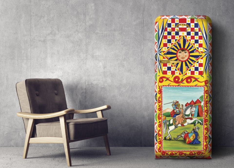 Dolce gabbana on sale smeg fridge price
