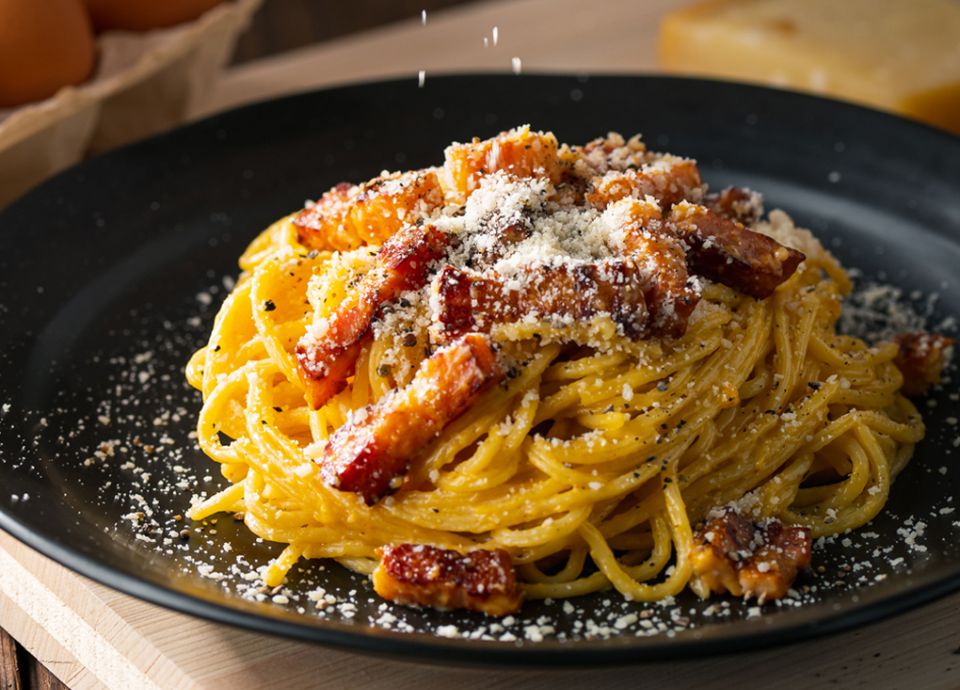 Traditional Spaghetti Carbonara Smeg Recipes Smeg South Africa