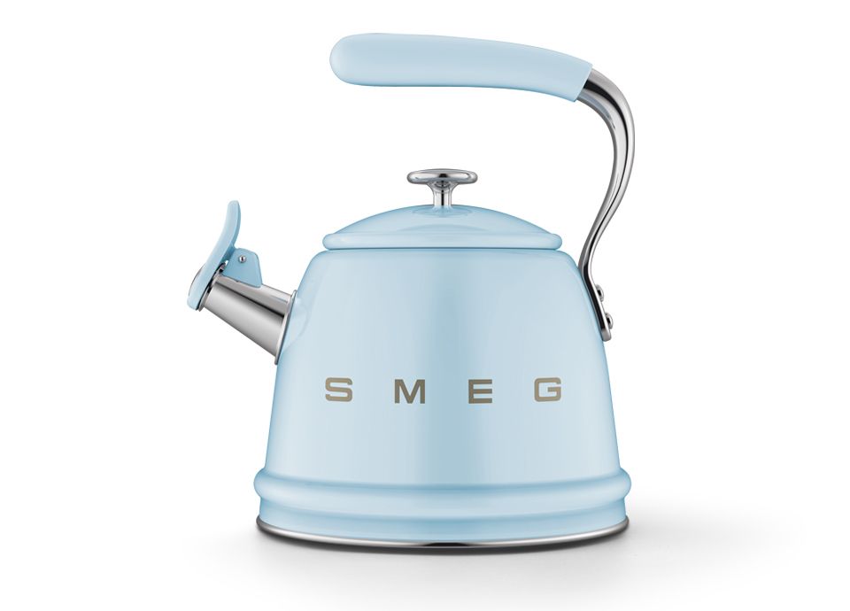 Pastel blue kettle