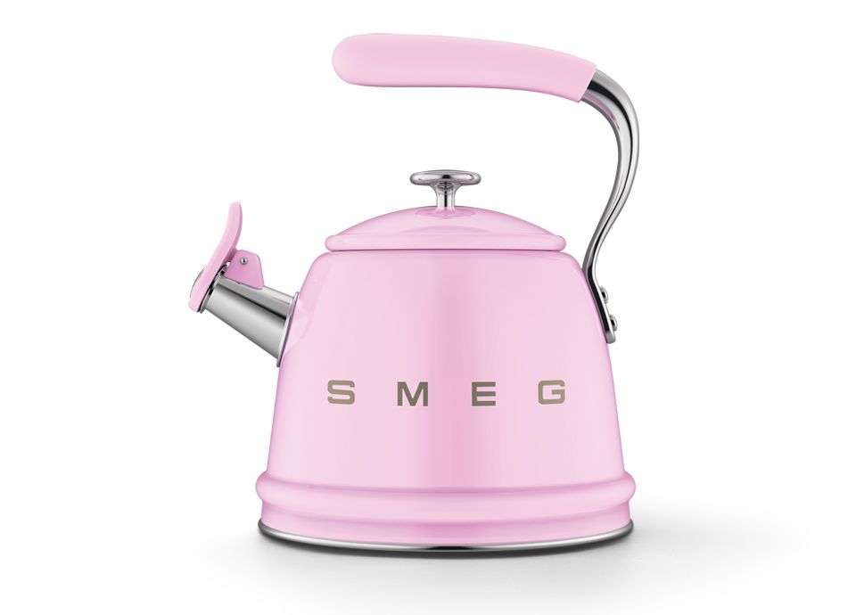 New Smeg Whistling Kettle Retro Revival