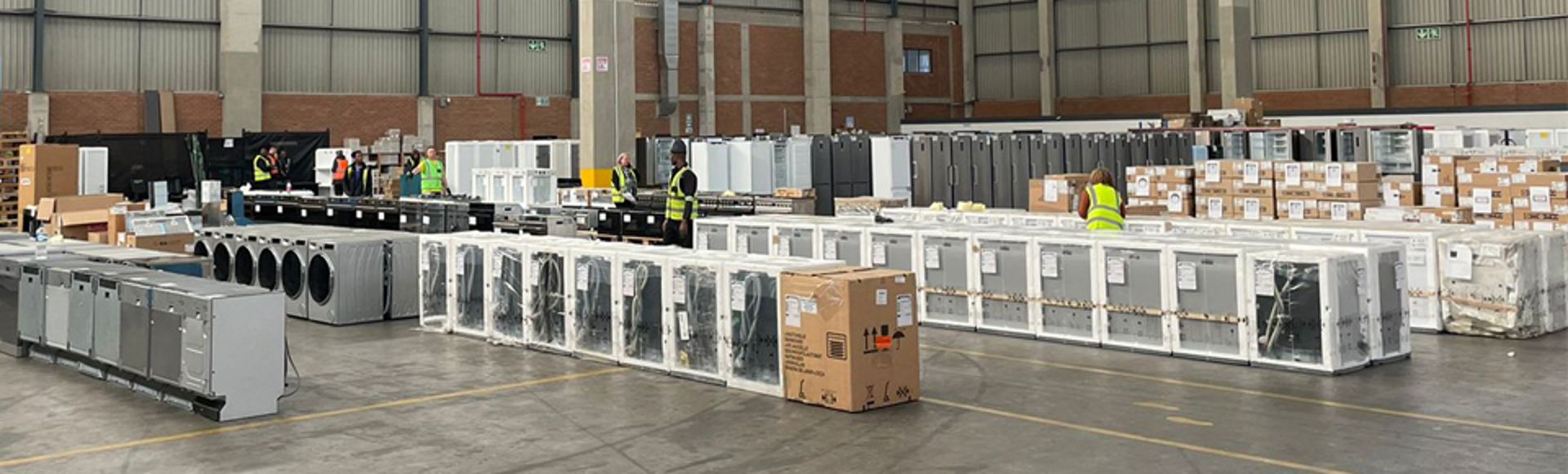 White goods sales clearance outlet