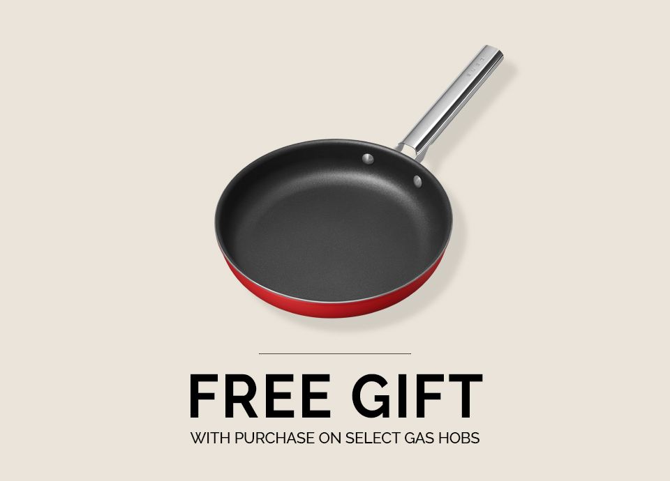 Receive a complimentary Smeg gift, free with your purchase on select Gas Hobs. Promotion is valid for a limited time only from 1 April 2024 to 31 May 2024.
