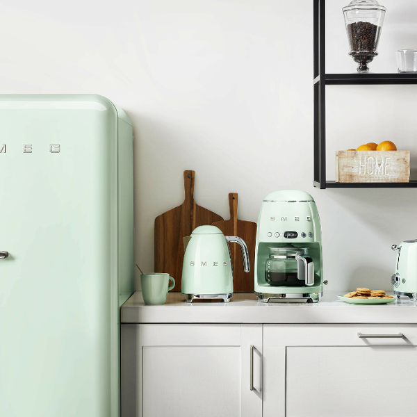 FAB Fridge in Pastel Green