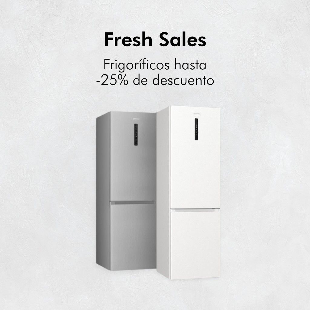 -25% de descuento en frigoríficos y congeladores