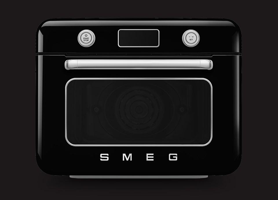 countertop combi steam oven black