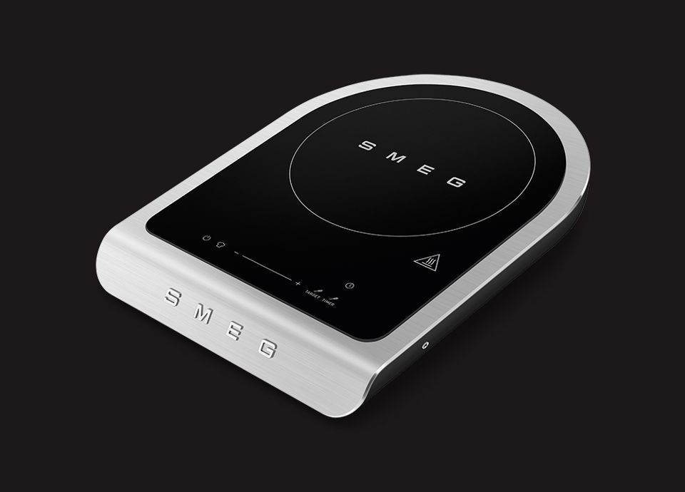 portable induction cooker black