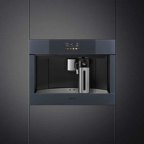 Smeg Linea aesthetic line built-in coffee machines