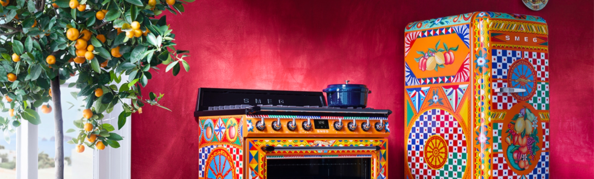Cucina smeg clearance dolce e gabbana