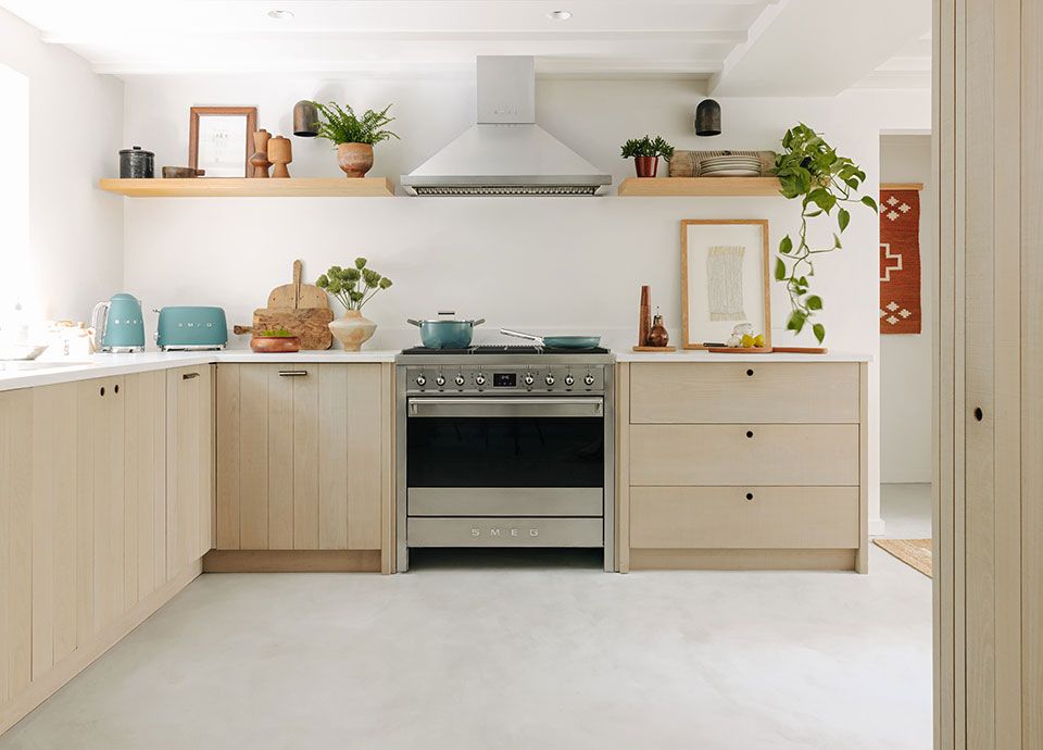 100cm wide Smeg Opera Cooker with gas hob