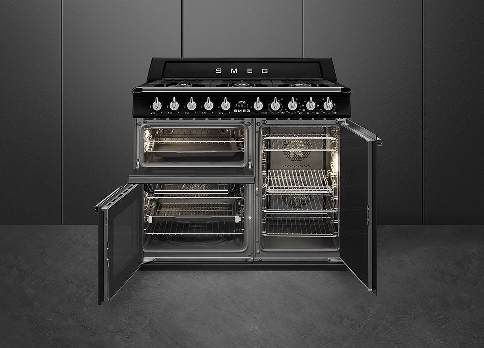 Three Independent Cooking Cavities