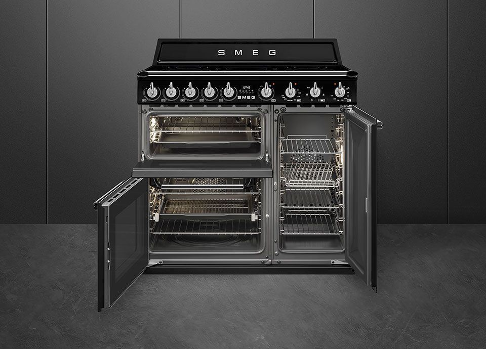 Three Independent Cooking Cavities