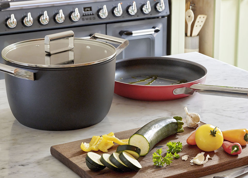 COOK UP A STORM IN THE KITCHEN WITH SMEG COOKWARE