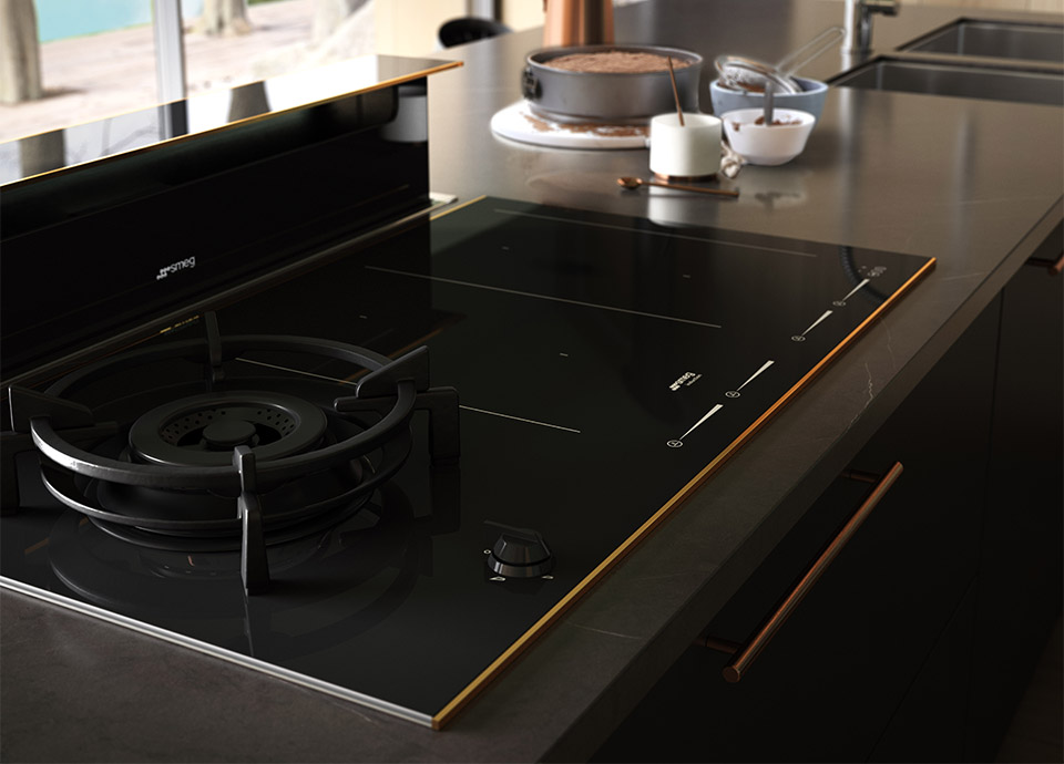 smeg mixed fuel hob