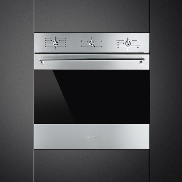 Gas built outlet in ovens