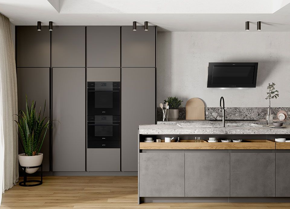 Afwerking Deep Black SMEG