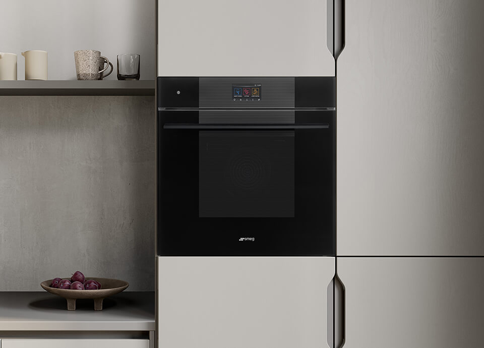 Smeg Linea oven in black