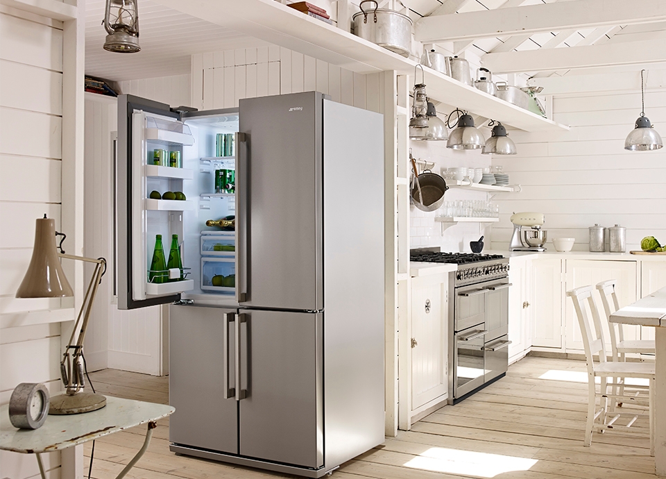 Smeg full size top fridge