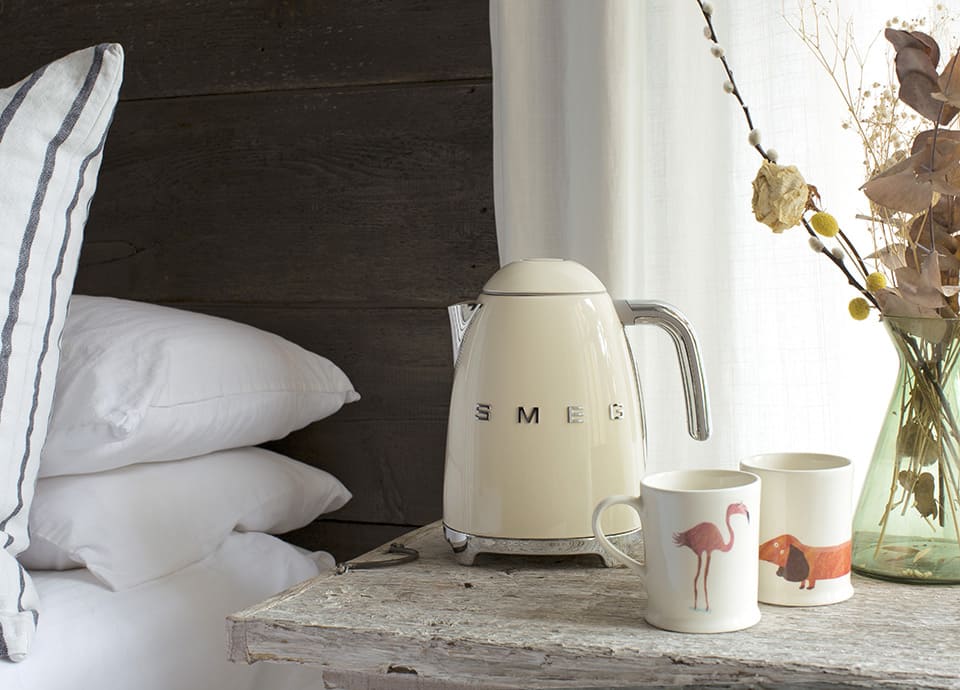 Smeg green kettle top