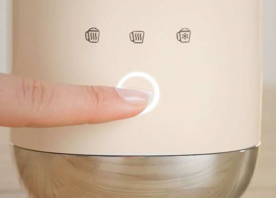 Froth at the Touch of a Button