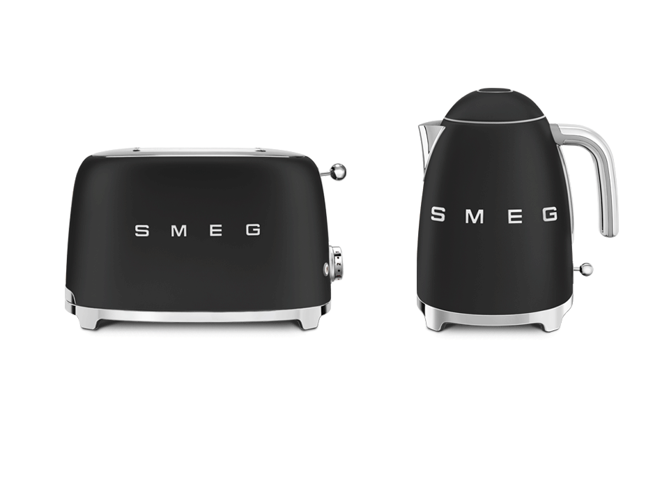 Matte kettles and toasters