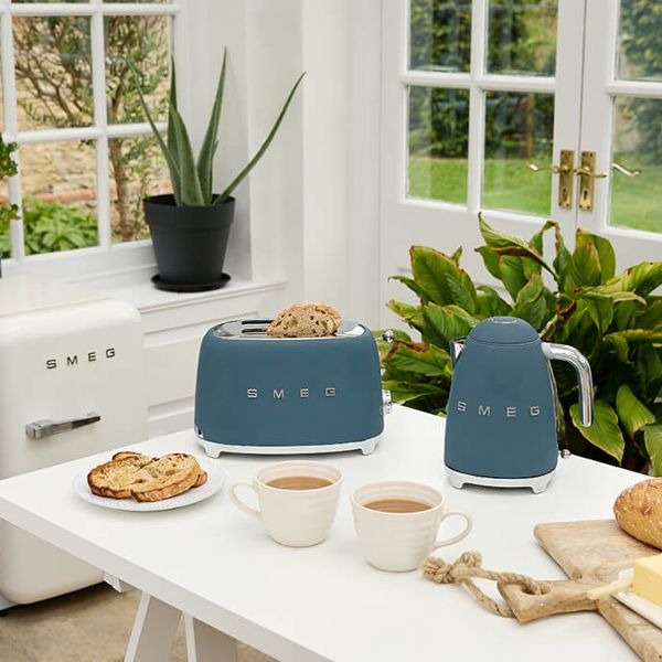 Smeg storm blue small kitchen appliances