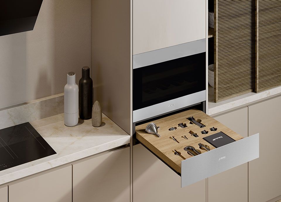 Sommelier drawers: Premium accessories