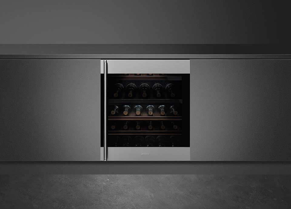 Smeg under counter wine cooler