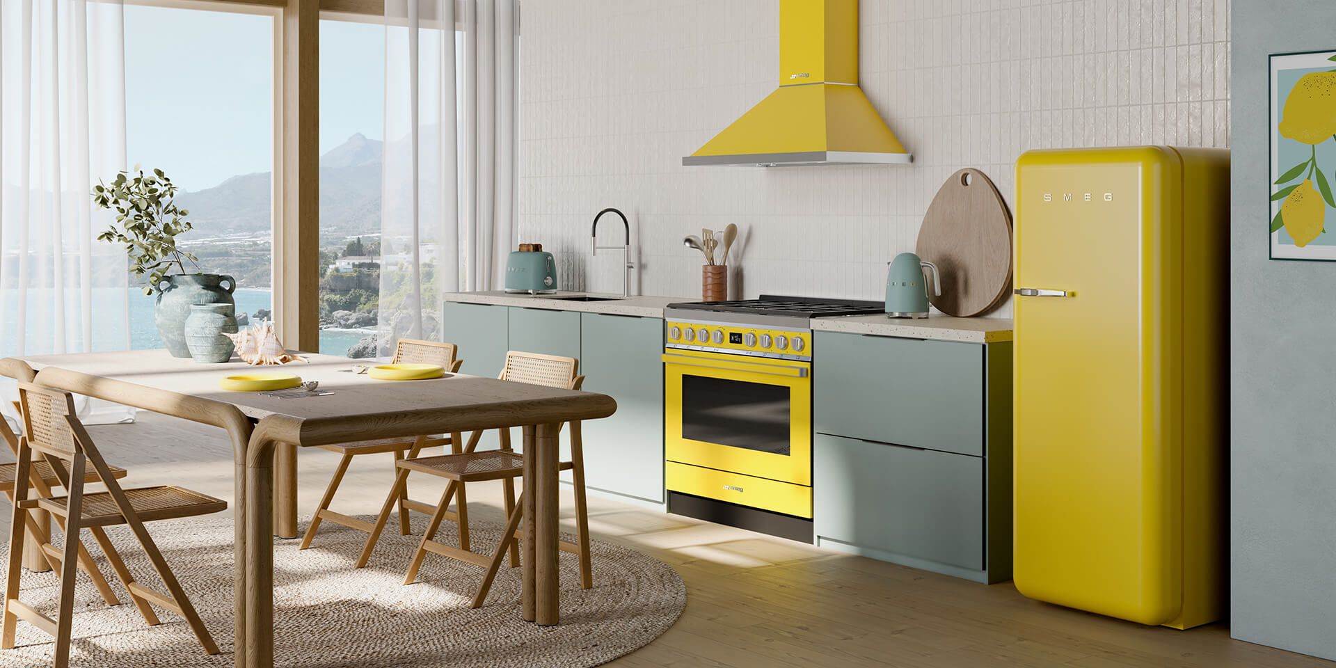 Portofino Smeg range cookers