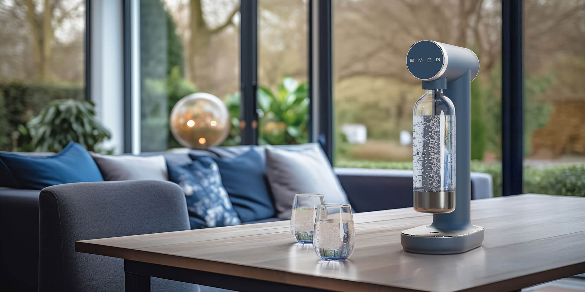 Smeg's soda maker: Designed for sparkling moments