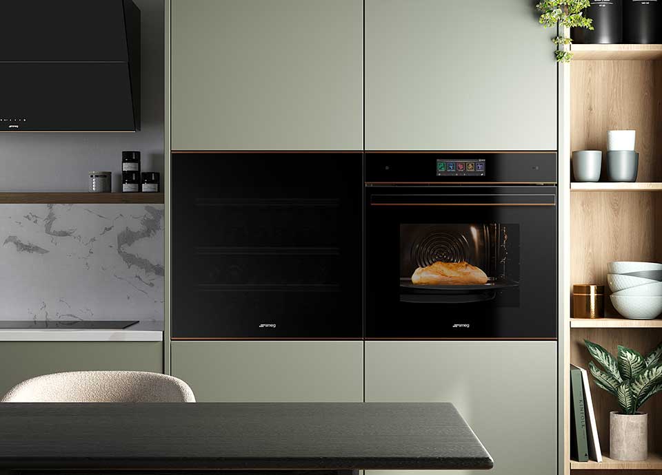 Smeg Omnichef oven in kitchen