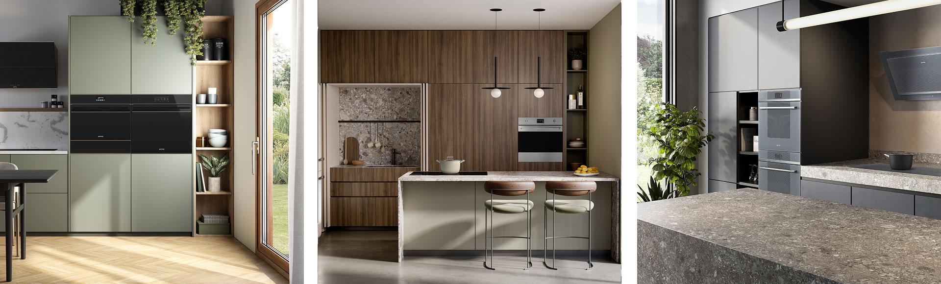 Kitchen trends Smeg kitchen appliances roomset