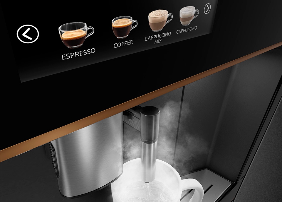 Inbyggda kaffemaskiner