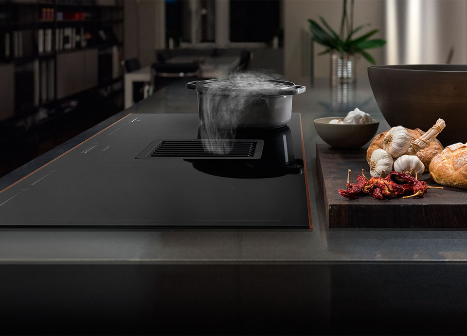 Smeg induction hob with extractor discount