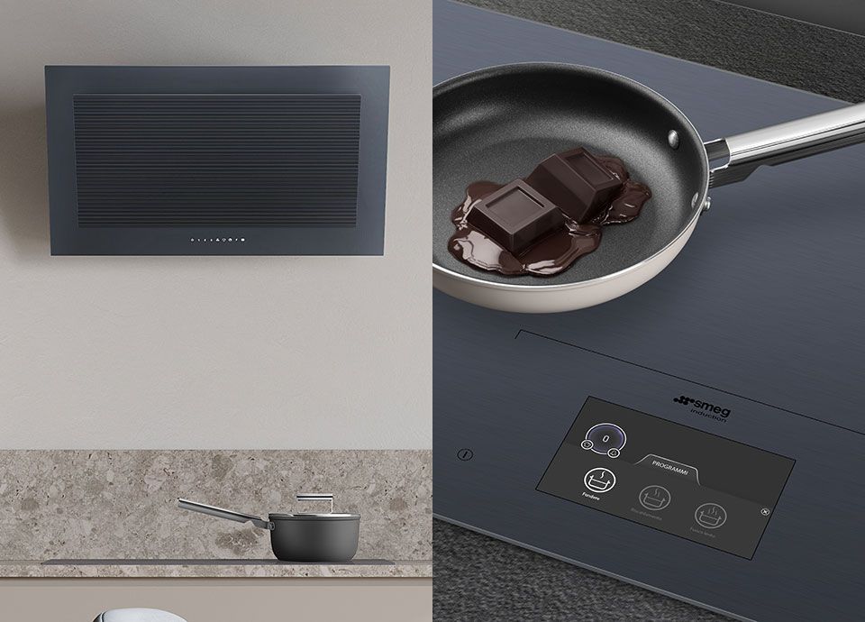 Neptune Grey Ovens Hobs Smeg UK