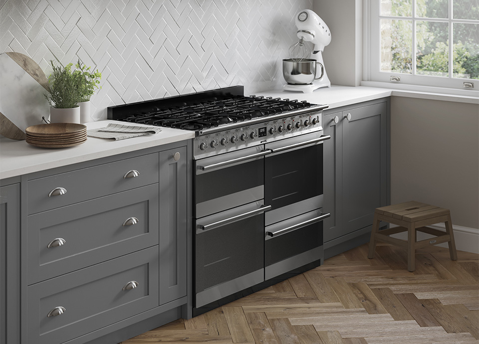 Smeg Range Cooker Symphony Gas Induction Smeg