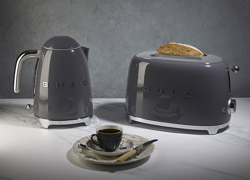 Smeg grey sale kettle