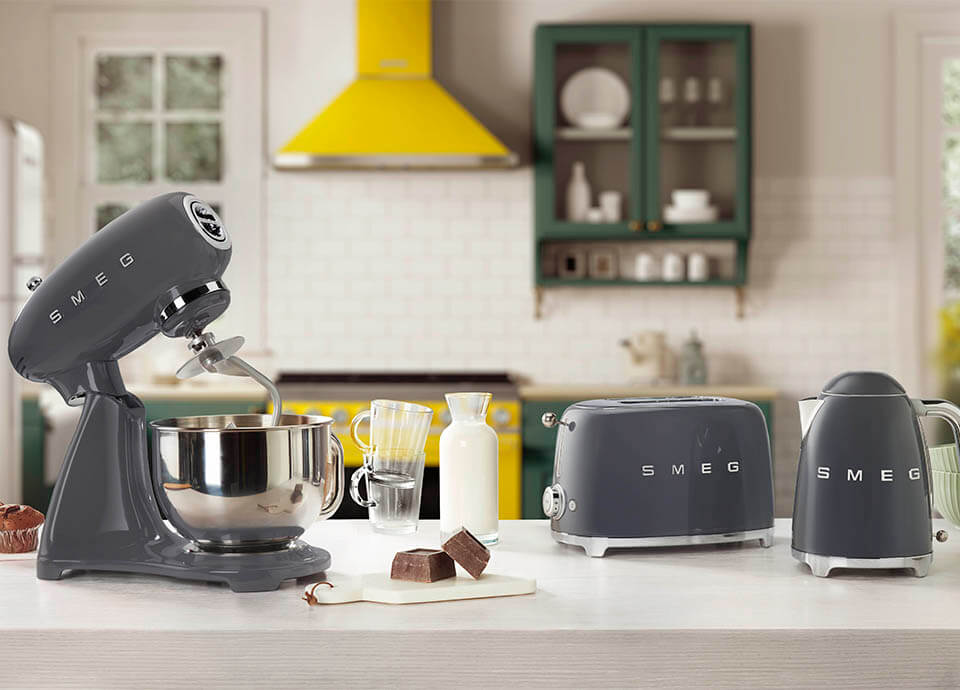 Grey kitchen appliances set deals