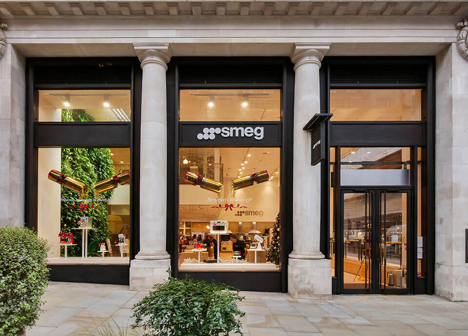 Smeg London Christmas Window Display