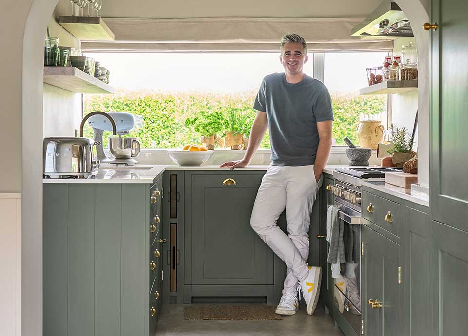 Donal Skehan kitchen with Smeg appliances