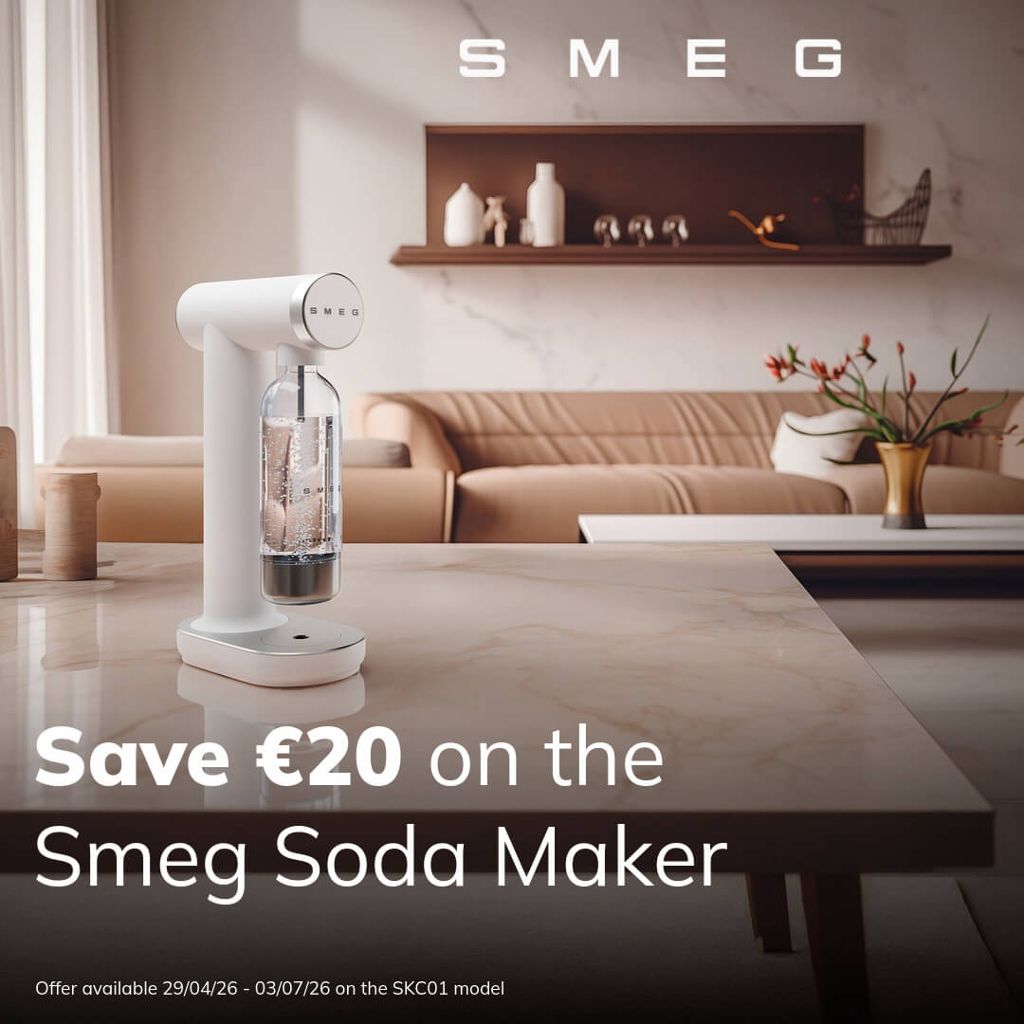 Save €20 on the Smeg Soda Maker