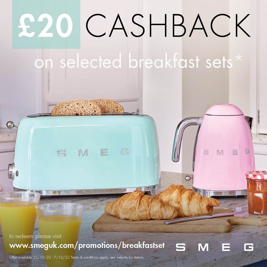 Smeg breakfast set promotion