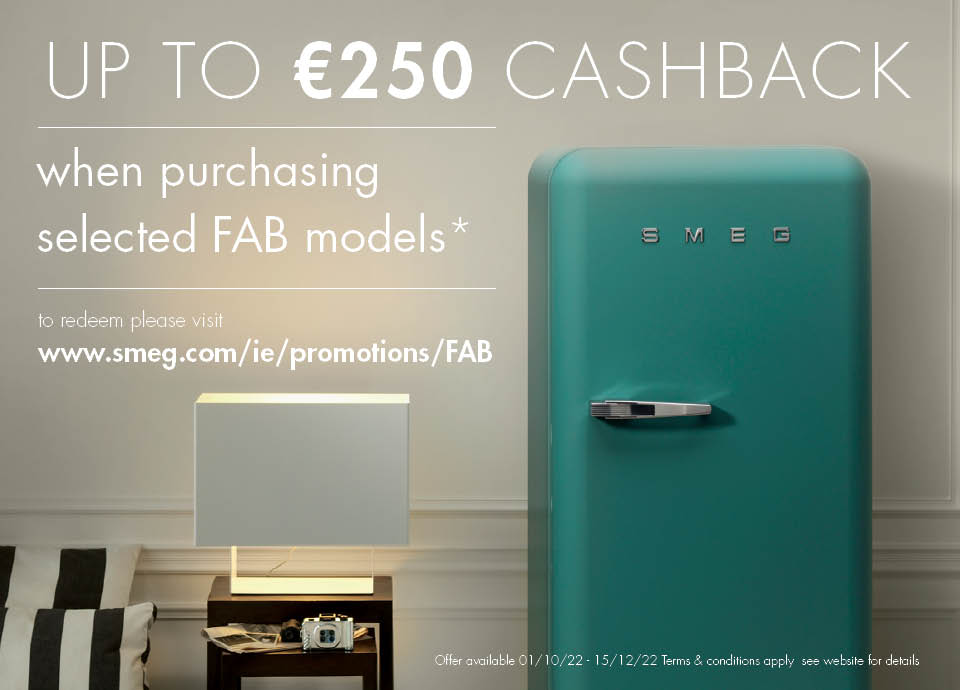 Smeg Fab Fridge Promotion Cashback Smeg IE