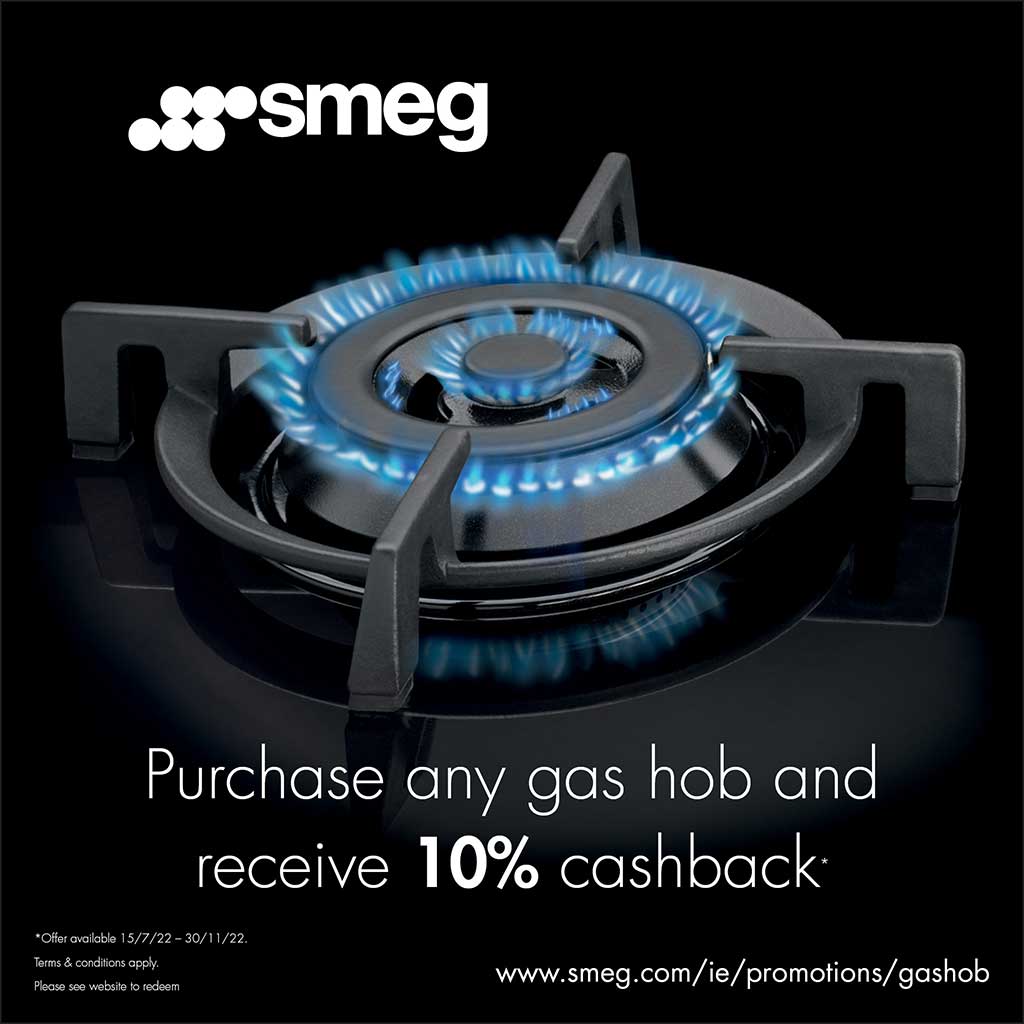 Smeg gas hob promotion with 10% cashback